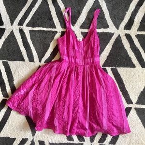 Stunning - Anthropologie pink Party Dress